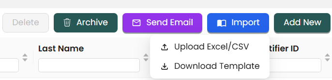 Import Your Existing Data From Excel or CSV